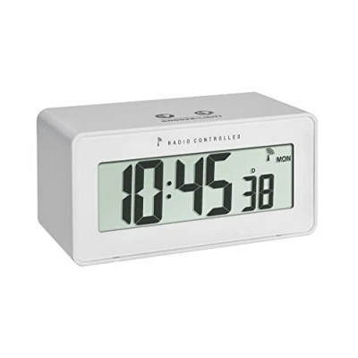 Image de TFA Dostmann 60.2544.02 Change Réveil numérique sans fil avec piles Blanc