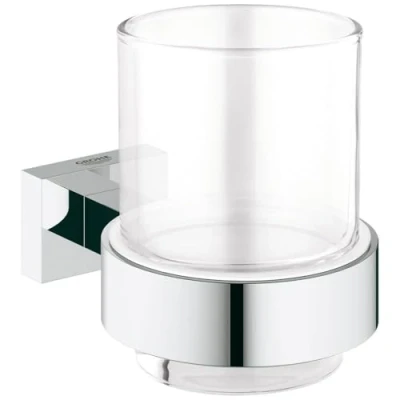 Image de Grohe Cadre Support avec Verre Argent Essentials Cube 40755001 (Import Allemagne)