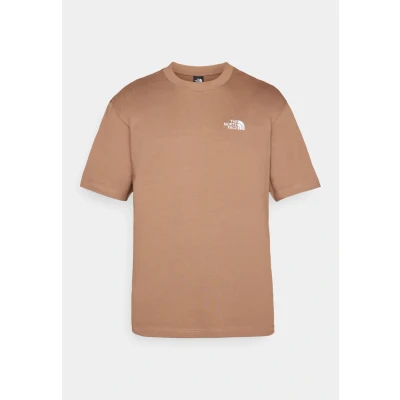 Image de The North Face Essential Oversize TEE Tshirt basique, Homme, Taille: XL, Latte
