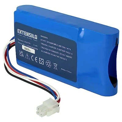 Image de EXTENSILO Batterie Compatible avec Yard Force Compact 280R, 400Ri Tondeuse à Gazon (2500mAh, 18V, Li ION)