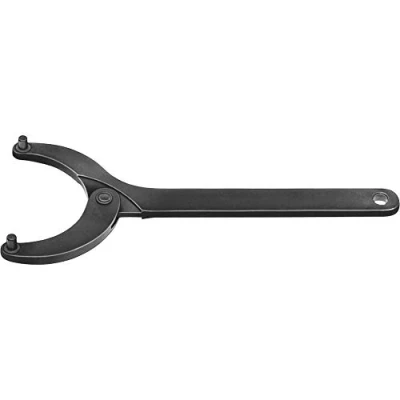 Image de AMF 41103 Clé à ergots articulée, 80 125 mm/8 mm, Noir