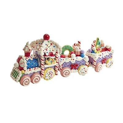 Image de Kurt S. Adler Ensemble de Train en Argile 36,8 cm Multicolore