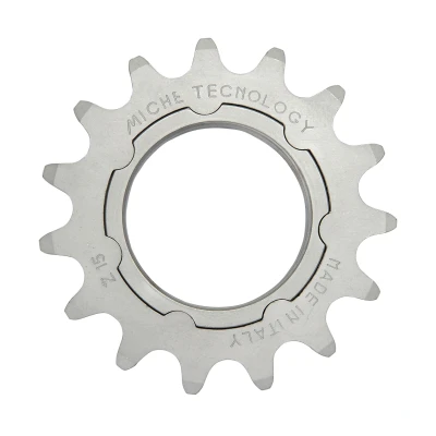 Image de Miche Pignons Fixes 3/32 avec Support Piste Unisexe, Argenté, 14t
