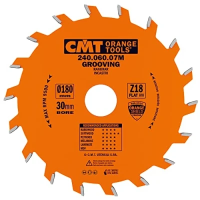Image de CMT Orange Tools 240,060,07 m scie circulaire à rainer 180 x 30 6 z 18 droite