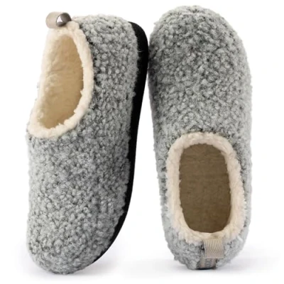 Image de RockDove Chausson Nomad pour Femme avec Mousse à Mémoire de Forme, Gris Clair, 40.5/41.5 EU