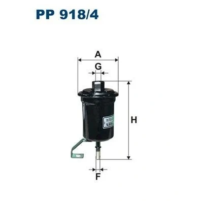 Image de FILTRON PP 918/4 Filtre à Carburant de conduite 8 TOYOTA: Avensis I Break, Liftback, Berline