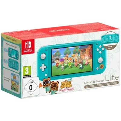 Image de Switch Lite Ed. Méli &amp; Mélo Hawai Animal Crossing: New Horizons Console de jeux portables 14 cm (5.5 ) 32 Go Écran tactile Wifi Très bon état