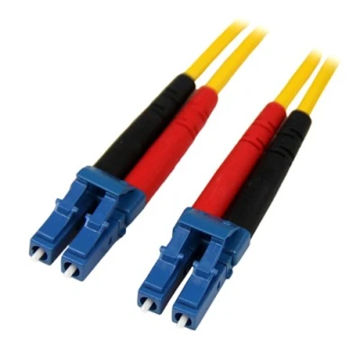 Image de Câble Réseau Fibre Optique STARTECH LC vers Duplex Monomode 9/125 Jaune 7 m