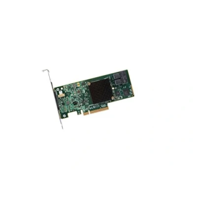 Image de Broadcom LSI MegaRAID SAS 9341 8i Contrôleur de Stockage (Raid) 8 Canal SATA 6Gb/s/SAS 12Gb/s Profil Bas 12 Gbit/s Raid 0, 1, 5, 10, 50, JBOD PCIe 3.0 x8 Multicolore