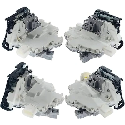 Image de APM Autoteile Frankberg 4x Servomoteur Serrure de Porte Avant Arrière Compatibles avec A4 8K2 B8 Allroad 8KH 8K5 2007 2009 A5 8T3 8TA 2012 Remplacer# 8J1837016A