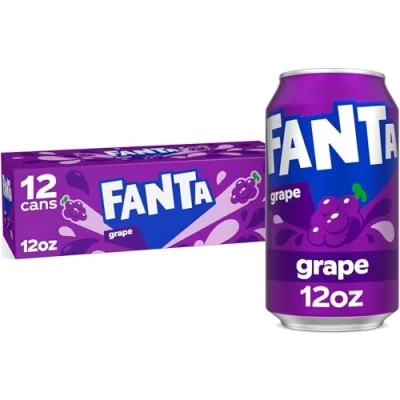 Image de Fanta Raisin Grape 12 canettes de 355 mL