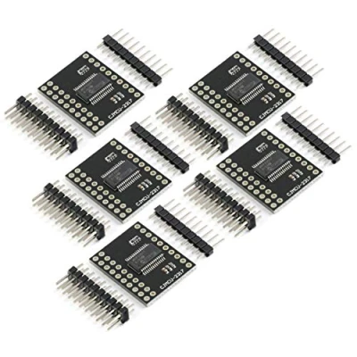 Image de TECNOIOT 5pcs MCP23017 Serial Interface I2C Bidirectional 16 Bit I/O