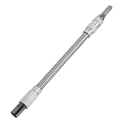 Image de 1/10,2 cm Rallonge flexible Tournevis Foret Tige support Connecting Link pour perceuse électronique