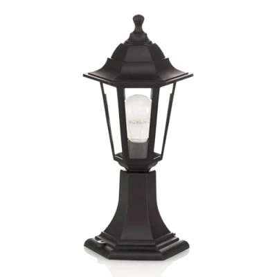 Image de Lindby luminaire pour socle Nane, 42cm, lanterne, résistant à l&#039;eau de mer, E27