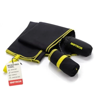Image de Serviette Microfibre de Aussi comme Bain Sport ou Plage Voyage Séchage Rapide ultraléger Peu encombrant Enfants Hommes Femmes