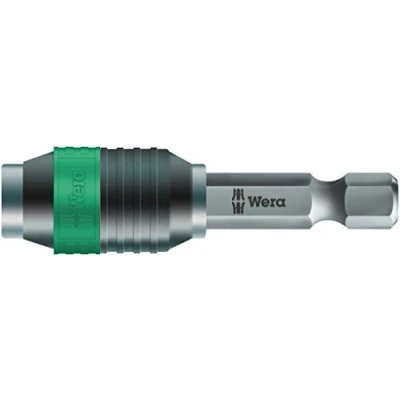 Image de Wera 05052500001 888/4/1 Porte embouts universel Rapidaptor K, 1/4 pouce x 50 mm pouce, Noir/vert