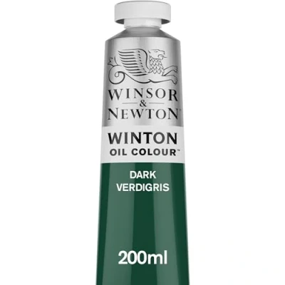 Image de Winsor &amp; Newton Winton Huile 200ml Vert De Gris Fonce