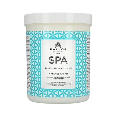 Image de KALLOS SPA CRÈME POUR MASSAGE NOIX DE COCO 1000ML