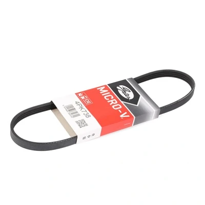 Image de GATES Micro V 4PK738 Courroie Poly 738 4 Polyester, EPDM (éthylène propylène diène caoutchouc) FORD: MONDEO 3, 3 Kombi, Stufenheck