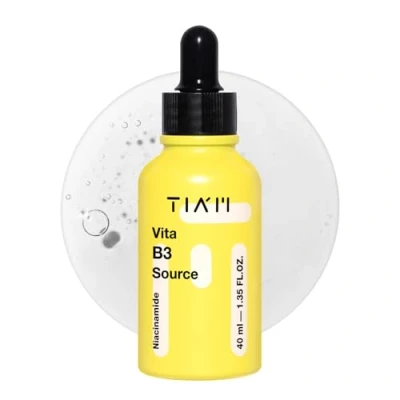 Image de TIAM Source Vita B3 Sérum de soin coréen Niacinamide &amp; Alpha Arbutine visage Hydratant éclaircissant pour la peau du Sérums Produits
