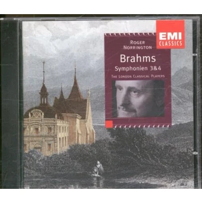 Image de CD JOHANNES BRAHMS ROGER NORRINGTON, Symphonies 3 &amp; 4 724355611826 EMI Classics 1996 Europe Classique Occasion