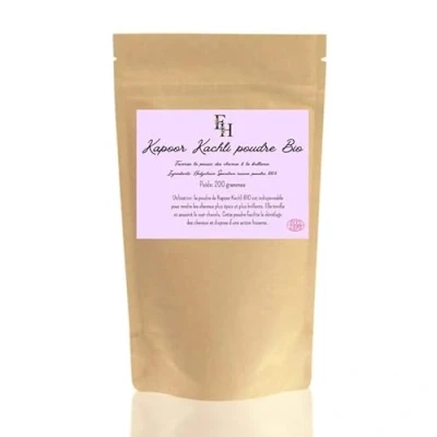 Image de Kapoor Kachli poudre ayurvédique BIO Sachet de 200 grammes