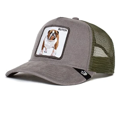 Image de Goorin Bros. The Farm Casquette de camionneur réglable unisexe Wulbul en velours côtelé, blanc, Taille unique, unique