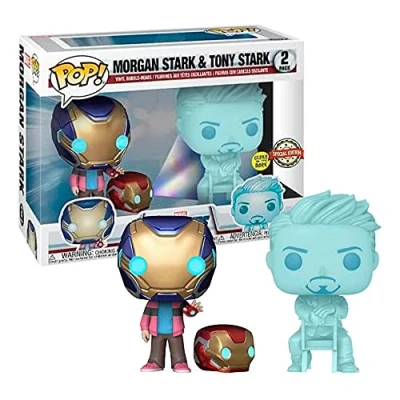 Image de Pop! Morgan &amp; Tony Stark Glows in The Dark 2 Pack Special Edition