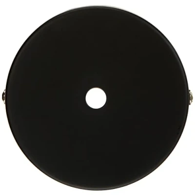 Image de TIBELEC 723420 pavillon luminaire, Métal, Noir