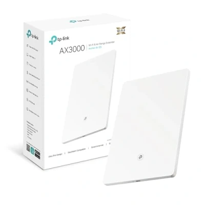 Image de TP Link Archer Air R5 Router WiFi 6 AX3000 Mbps, Répéteur Mesh 6, Design Ultra Fin de 8 mm, Antennes intelligentes, Installation Flexible, HomeShield, EasyMesh, Point d&#039;accès Ethernet