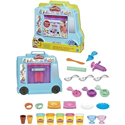 Image de Hasbro PLAY DOH Set pour modelage Camion de crème glacée