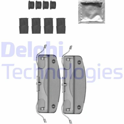 Image de DELPHI LX0692 Kit d&#039;accessoires, plaquette de frein à disque AUDI: Q7, MERCEDES BENZ: Classe ML