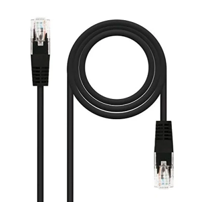 Image de Nanocable Câble réseau Patch cord RJ45 Cat.6 UTP AWG24 3m Couleur Noir Neuf