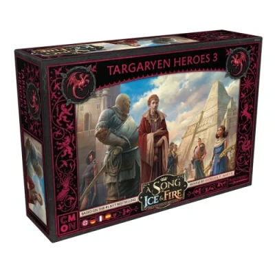 Image de CMON Un Chant de Glace et feu Heroes of House Targaryen III Army Jeu, CMND0241, Multicolore, coloré, Moyen
