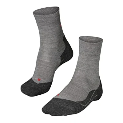 Image de FALKE RU4 Endurance Wool, Chaussettes De Course Homme, Laine, Gris (Light Grey Melange 3830), 39 41 (1 Paire)