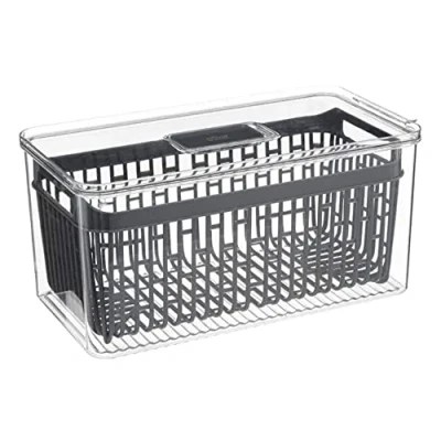 Image de boite frigo 24x15 tidy fridge, gris