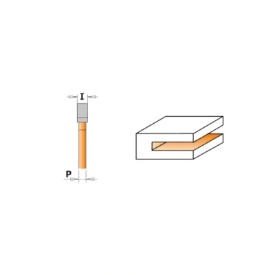 Image de CMT Orange Tools 722,320,11A Fraise circulaire pour rainures z3 hm s 6 d 47,6 x 2