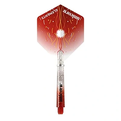 Image de Unicorn Gripper 4 éléments Bicolore Combo ailettes et Arbres Unisexe, Rouge, Medium 41mm