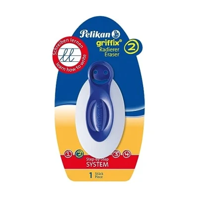 Image de Pelikan R1BB Griffix Gomme avec poignée profilée Bleu