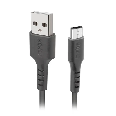 Image de SBS TECABLEMICRO2K câble USB 2.0 2 m A Micro B Noir Neuf