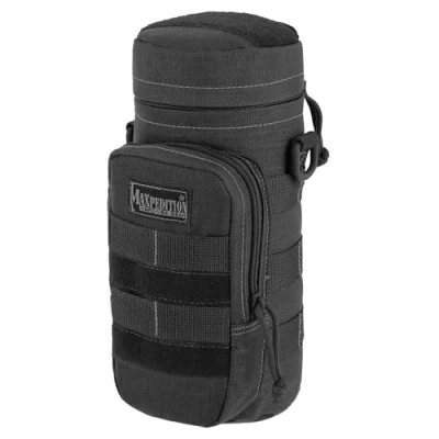 Image de Maxpedition Hard Use Gear 9006295 ssi Porte Bouteille Mixte, Noir, 10 x 4 inch