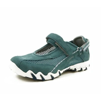 Image de ALLROUNDER, NIRO Filet c Suede/Open Mesh, Femme Basket_Mode_Basse Bleu bi matière UK6 39 1/3 EU