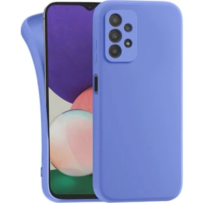 Image de MyGadget Coque pour Samsung Galaxy A23 5G Case TPU Souple &amp; Soft Cover Protection Extra Fine Légère Étui Coloré Anti Choc et Rayures Bleu