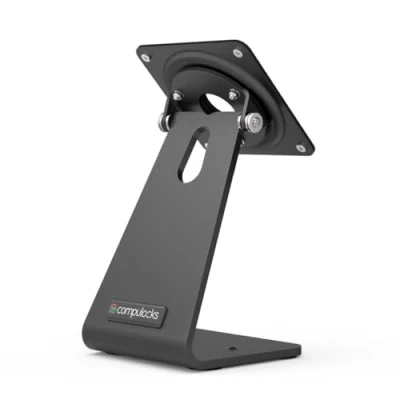 Image de Compulocks Universal 360 VESA Mount Security Lock Desk Stand for Tablets Pied pour Tablette Aluminium Noir