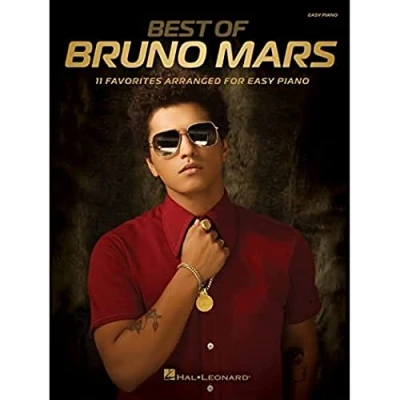 Image de Best of Bruno Mars: 11 Favorites Arranged for Easy Piano