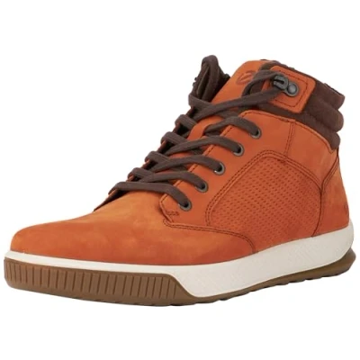 Image de ECCO Homme Bypath Tred Bottines à la Cheville, Café Cognac, 44 EU