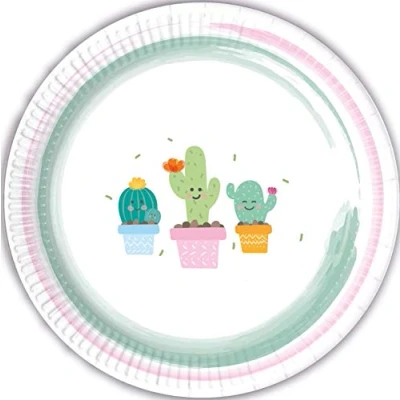 Image de Procos Assiette 23 cm Cactus, multicolore, 5PR89291
