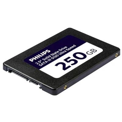 Image de Philips SSD Interne 2.5 « SATA III 250 Go S130 Ultra Rapide, Vitesse de Lecture jusqu&#039;à 550 MB/s