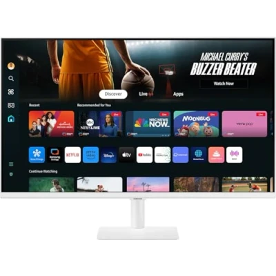 Image de Samsung M70D écran plat de PC 81,3 cm (32 ) 3840 x 2160 pixels 4K Ultra HD LED Blanc Neuf