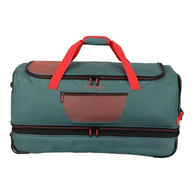 Image de Travelite Basics 2 Rollen MIT Dehnfalte Sac weekend, Taille: One Size, Grün orange